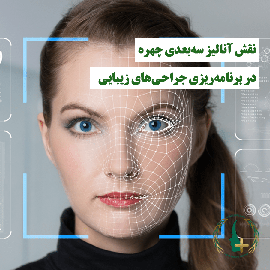 نقش آنالیز سه‌بعدی چهره در برنامه‌ریزی جراحی‌های زیبایی صورت